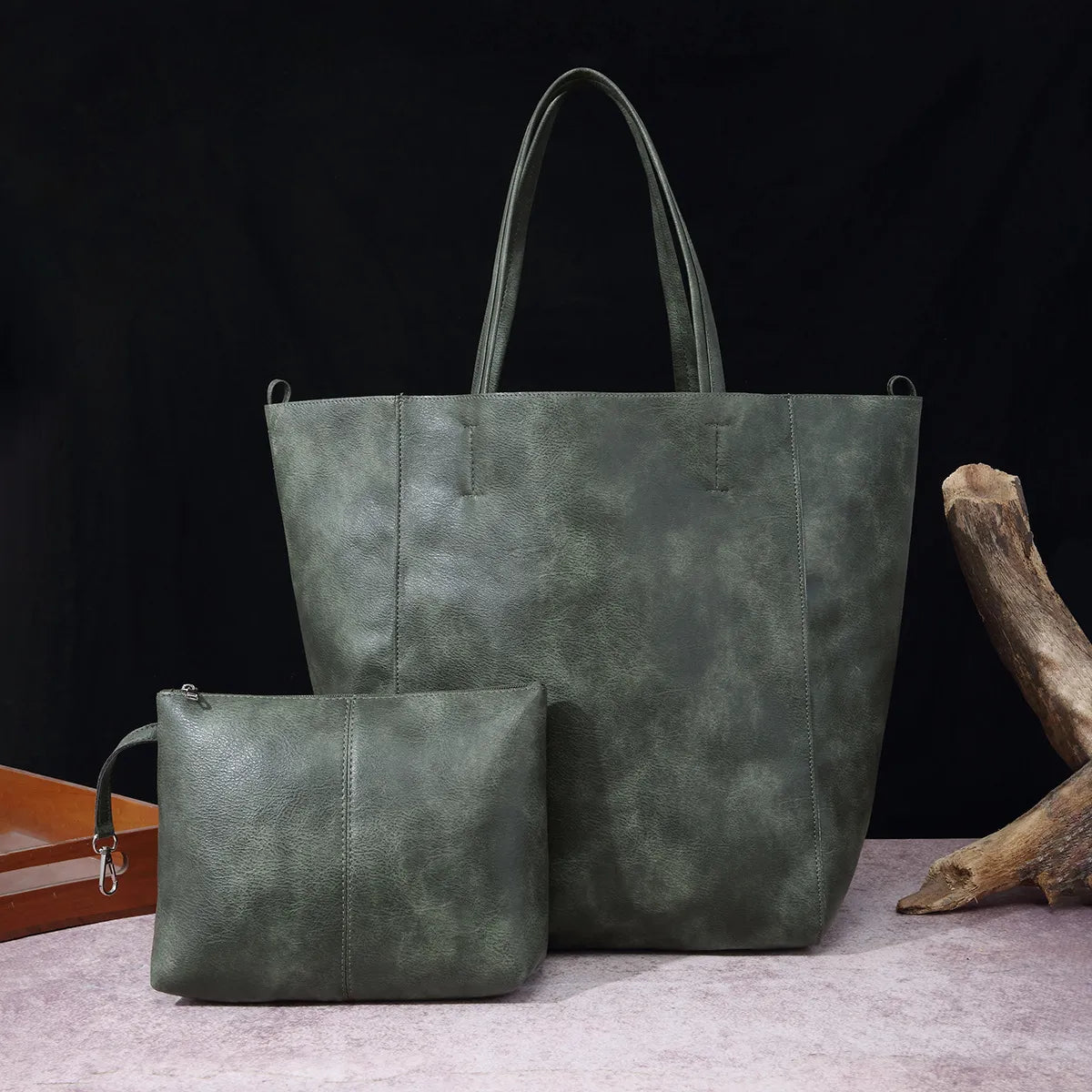 Renees Retro-Weichheit | Große Tragetasche