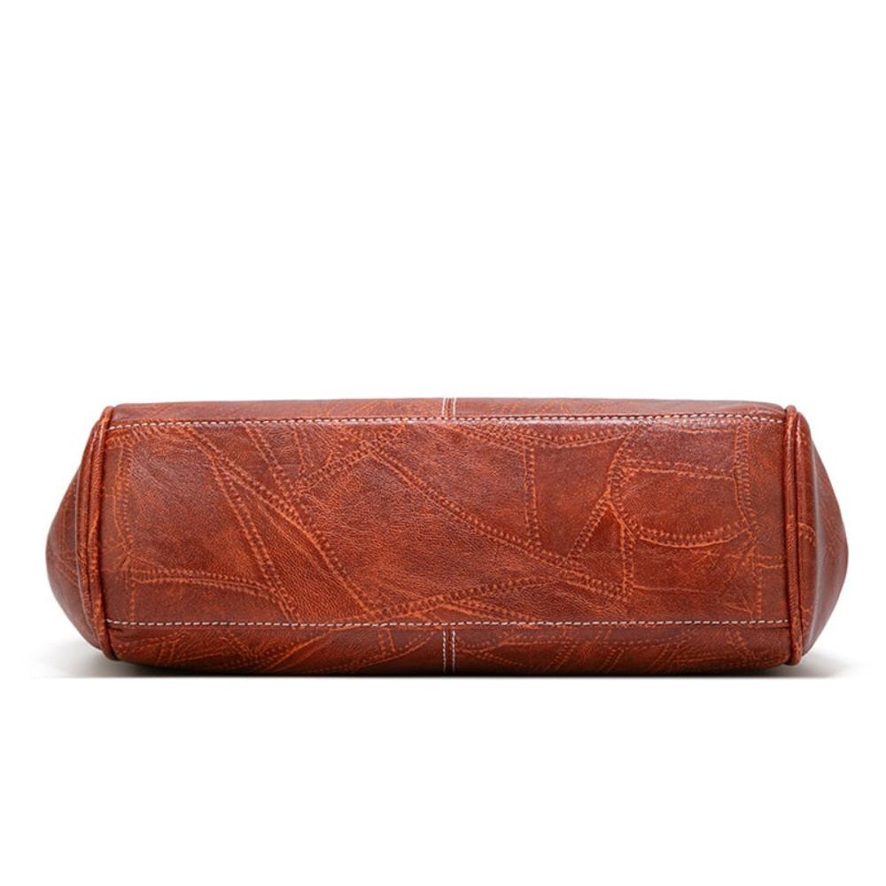 Klassische Handtasche mit Kiss-Lock-Verschluss