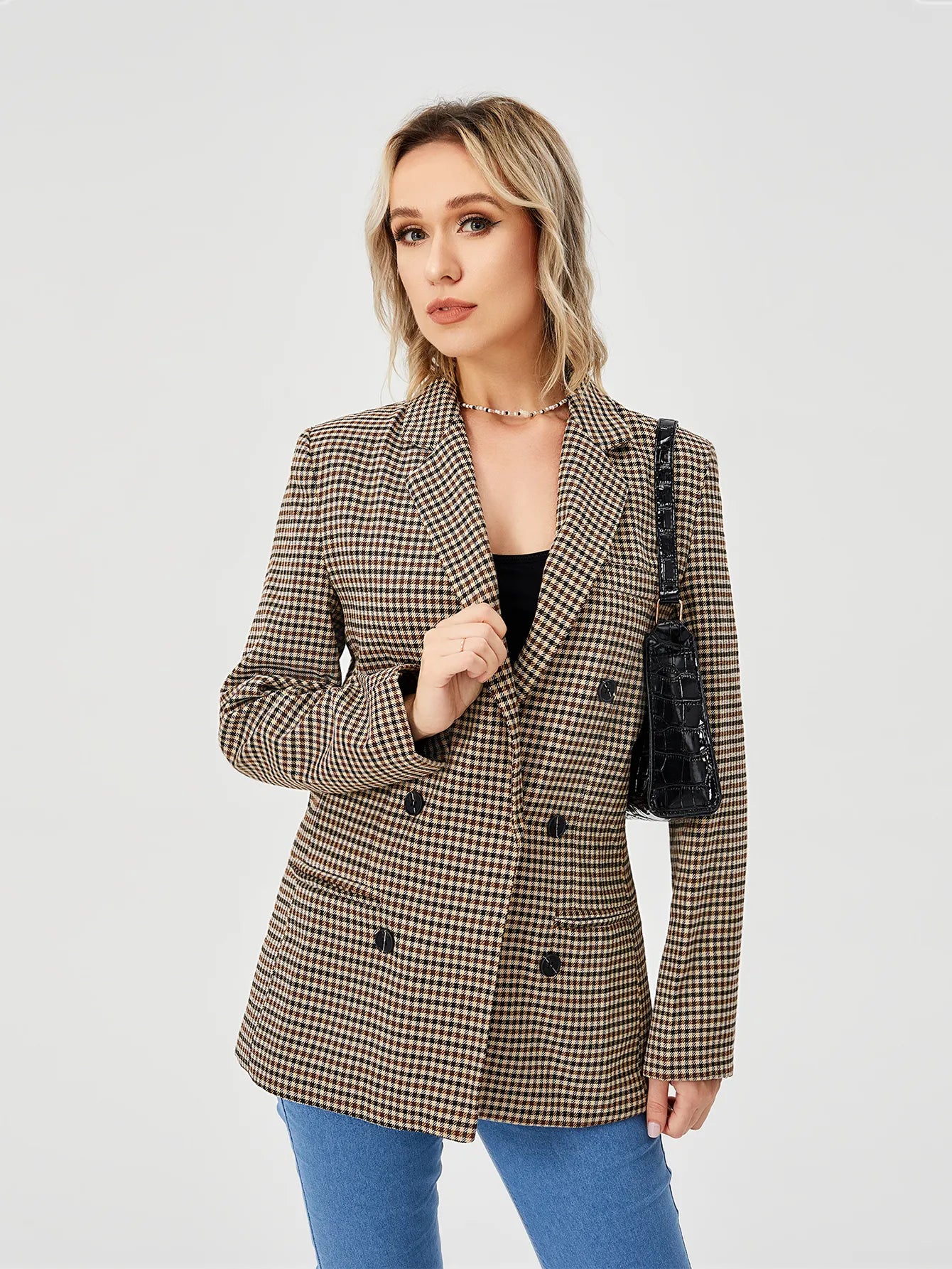 Sabine – Damenblazer Chic Tweed, Limitierte Edition