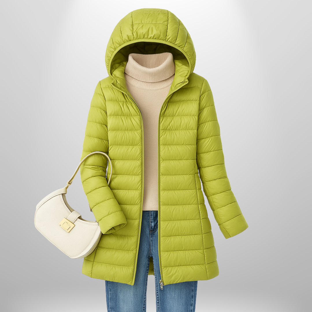 Henley | Leichte Daunenjacke