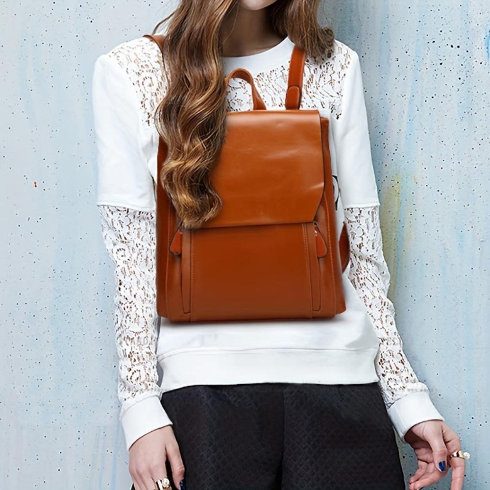 Clara gesteppter Retro-Rucksack