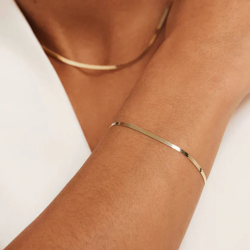 Goldenes Soleil Serpent Armband