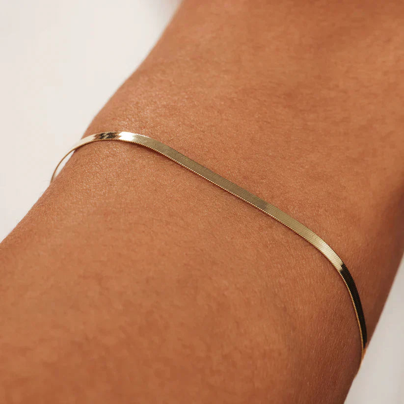 Goldenes Soleil Serpent Armband