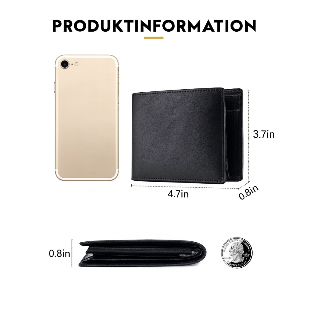 Atlas Slim RFID-Brieftasche