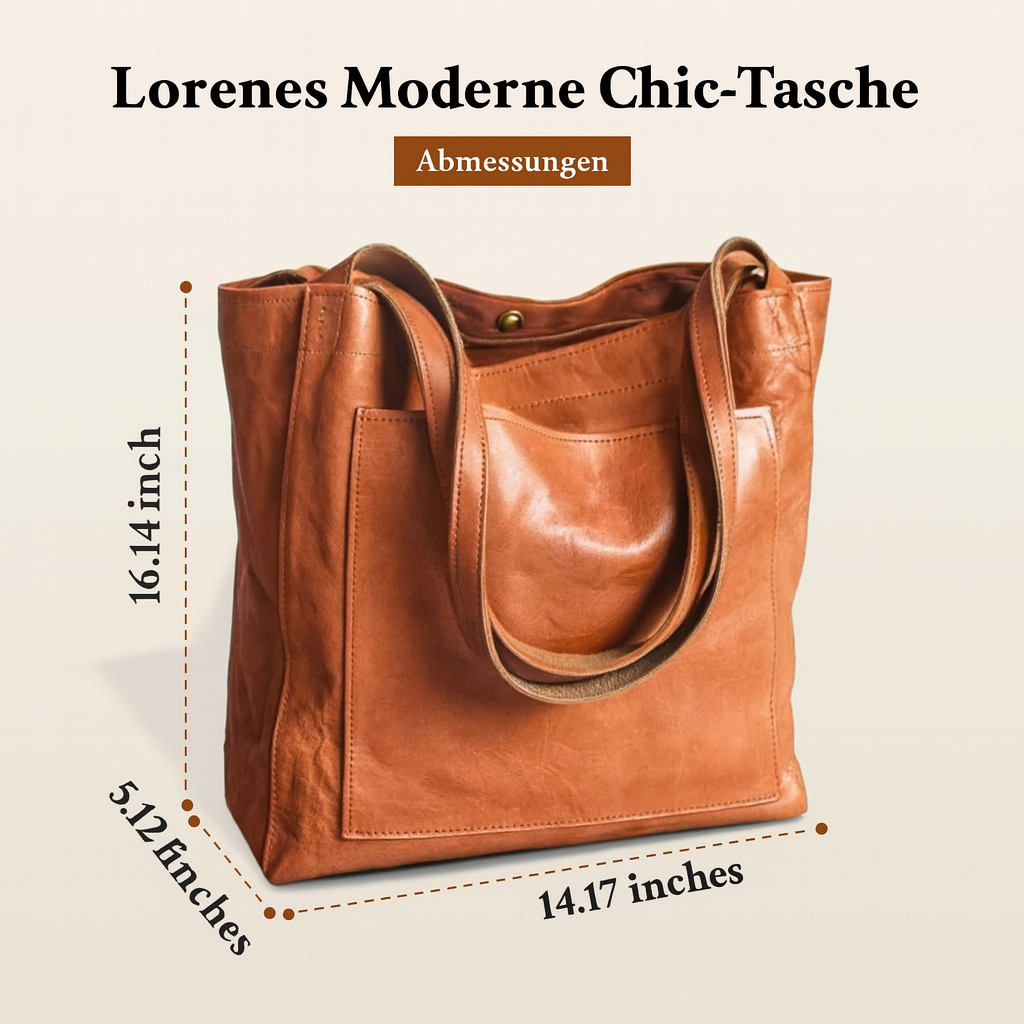 Lorena's Modern Chic | Stilvolle Ledertasche