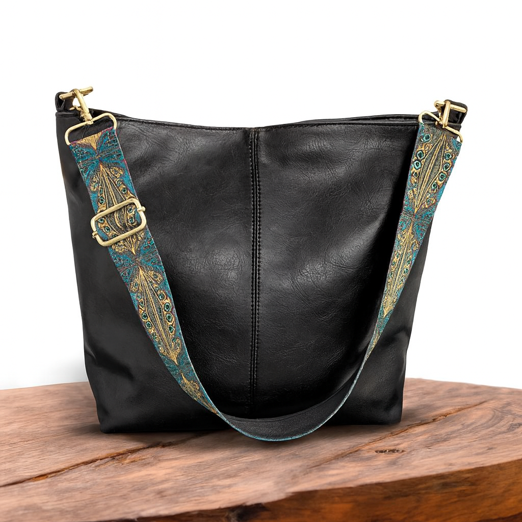 Chelseys Charme Schultertasche aus Leder