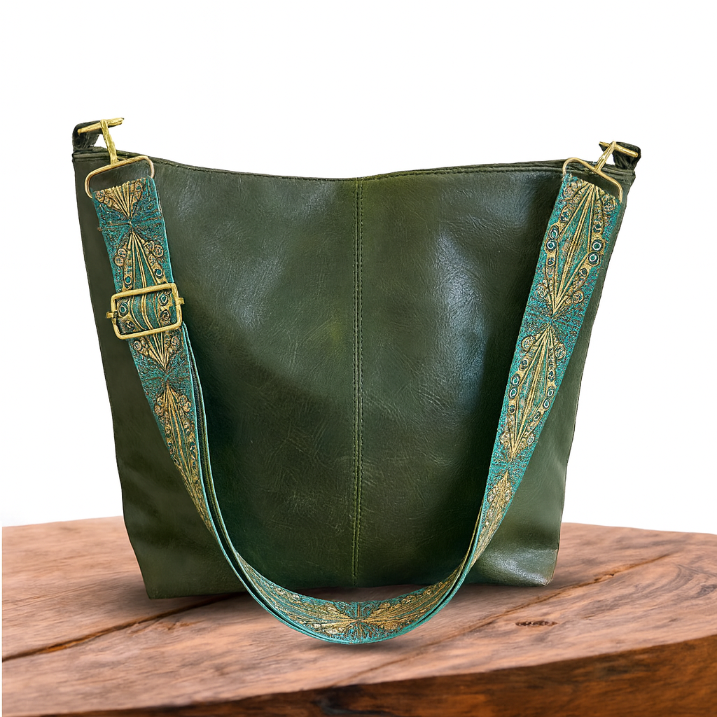 Chelseys Charme Schultertasche aus Leder