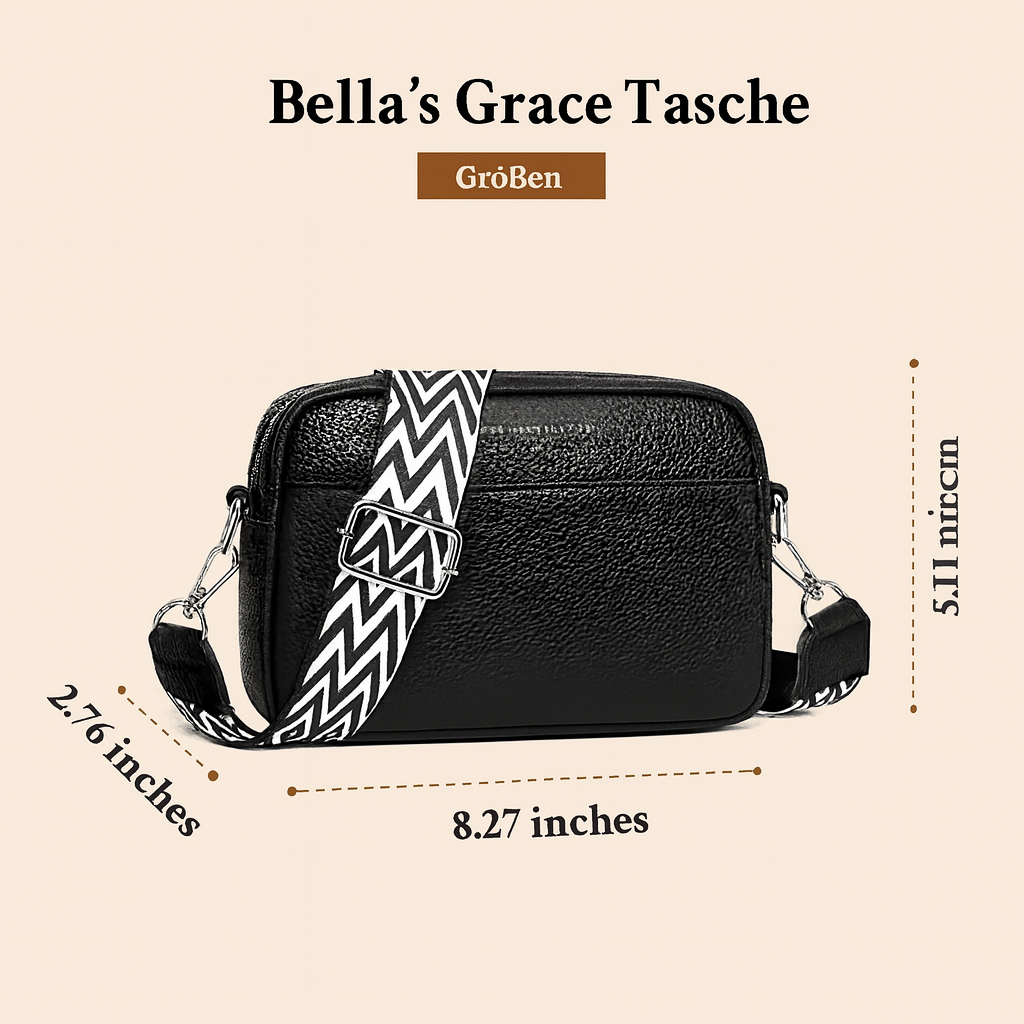 Bellas Anmut: Elegante Damen-Schultertasche