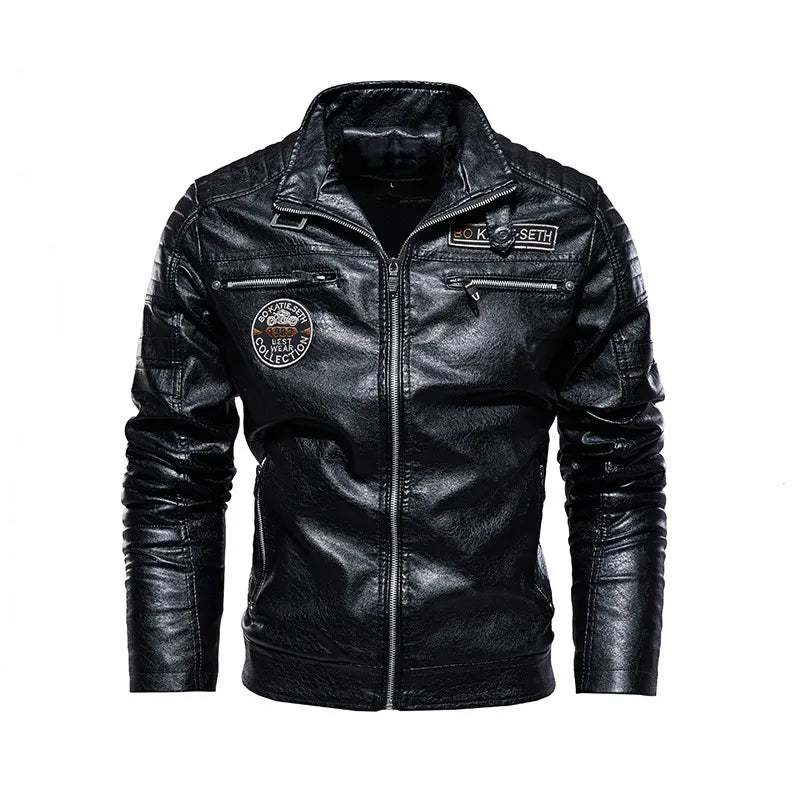Coleridge | Warme Lederjacke