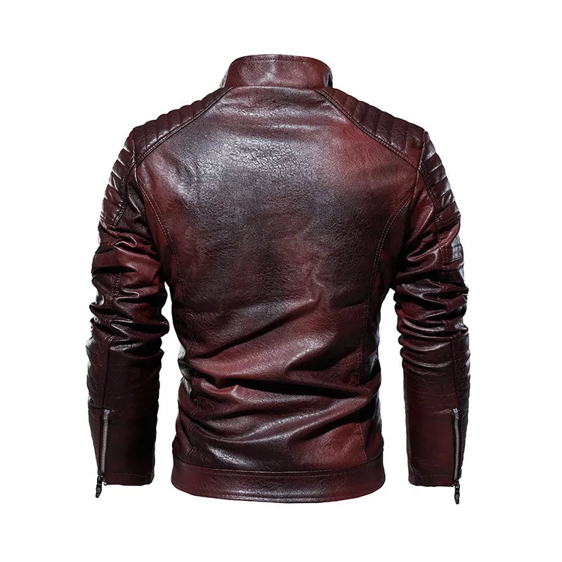 Coleridge | Warme Lederjacke