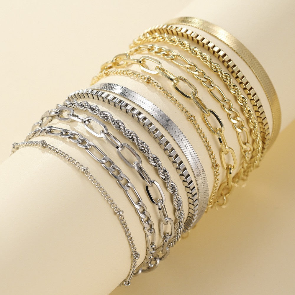 Weißgoldenes Ellis Renner Armbandset