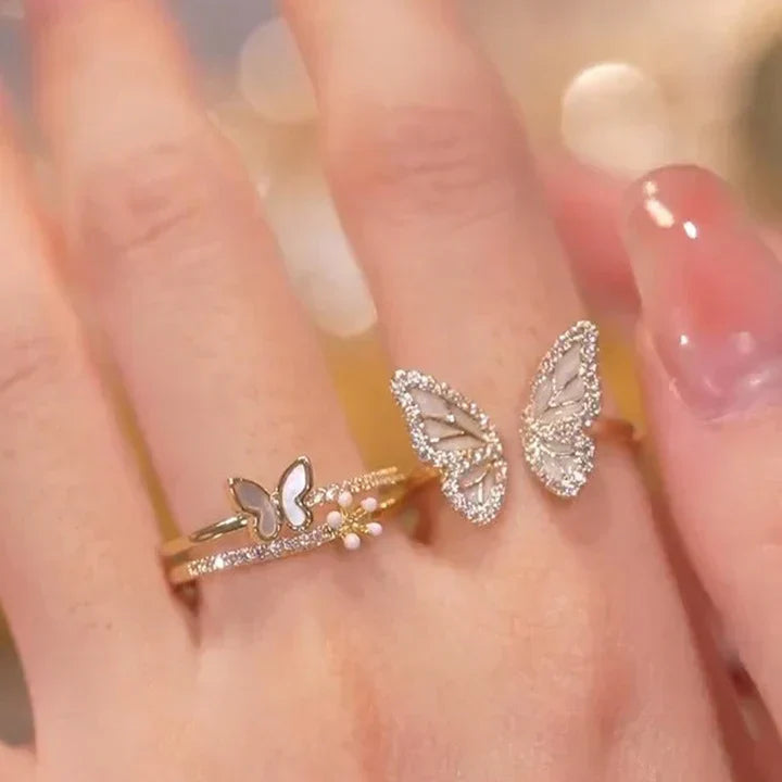 Goldener Nerissa Claravia Ring