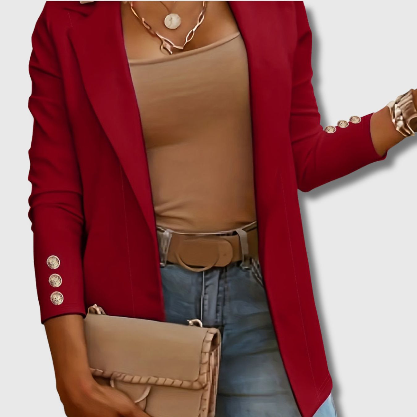 Noémie – Damenjacke Elegant Lang, Limitierte Edition