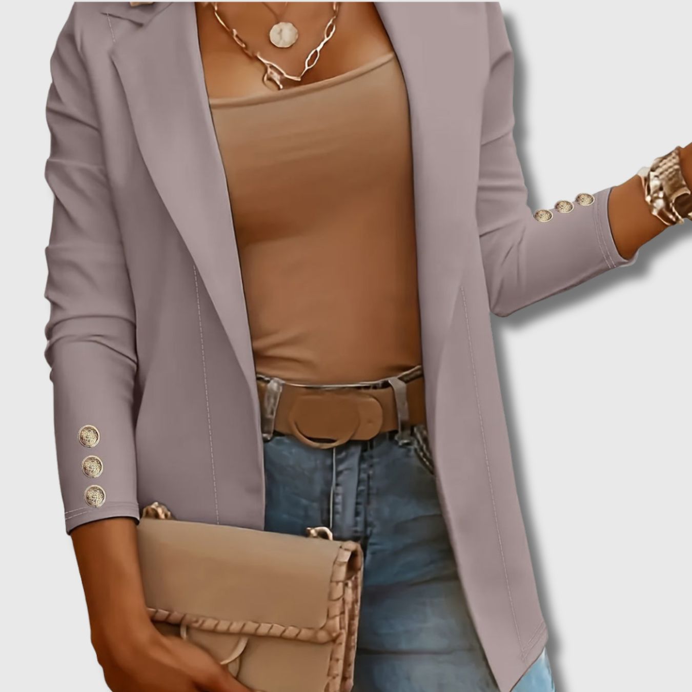 Noémie – Damenjacke Elegant Lang, Limitierte Edition