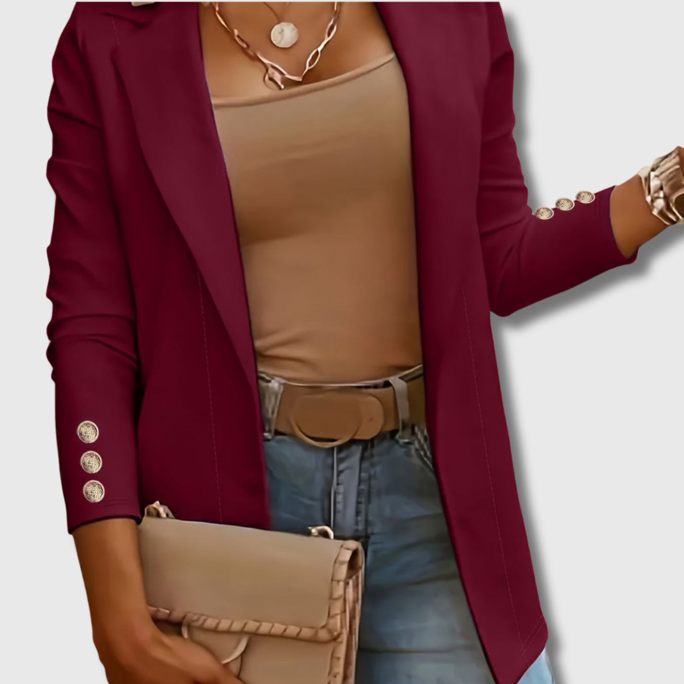 Noémie – Damenjacke Elegant Lang, Limitierte Edition