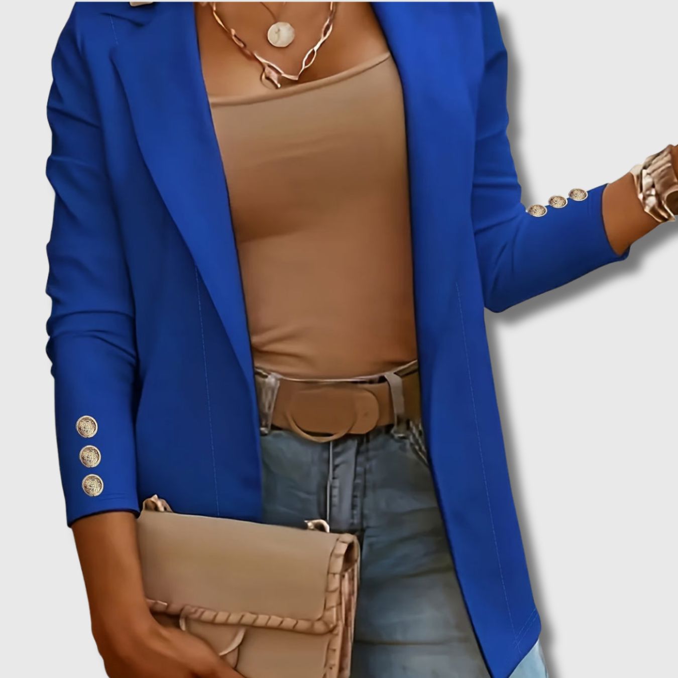 Noémie – Damenjacke Elegant Lang, Limitierte Edition