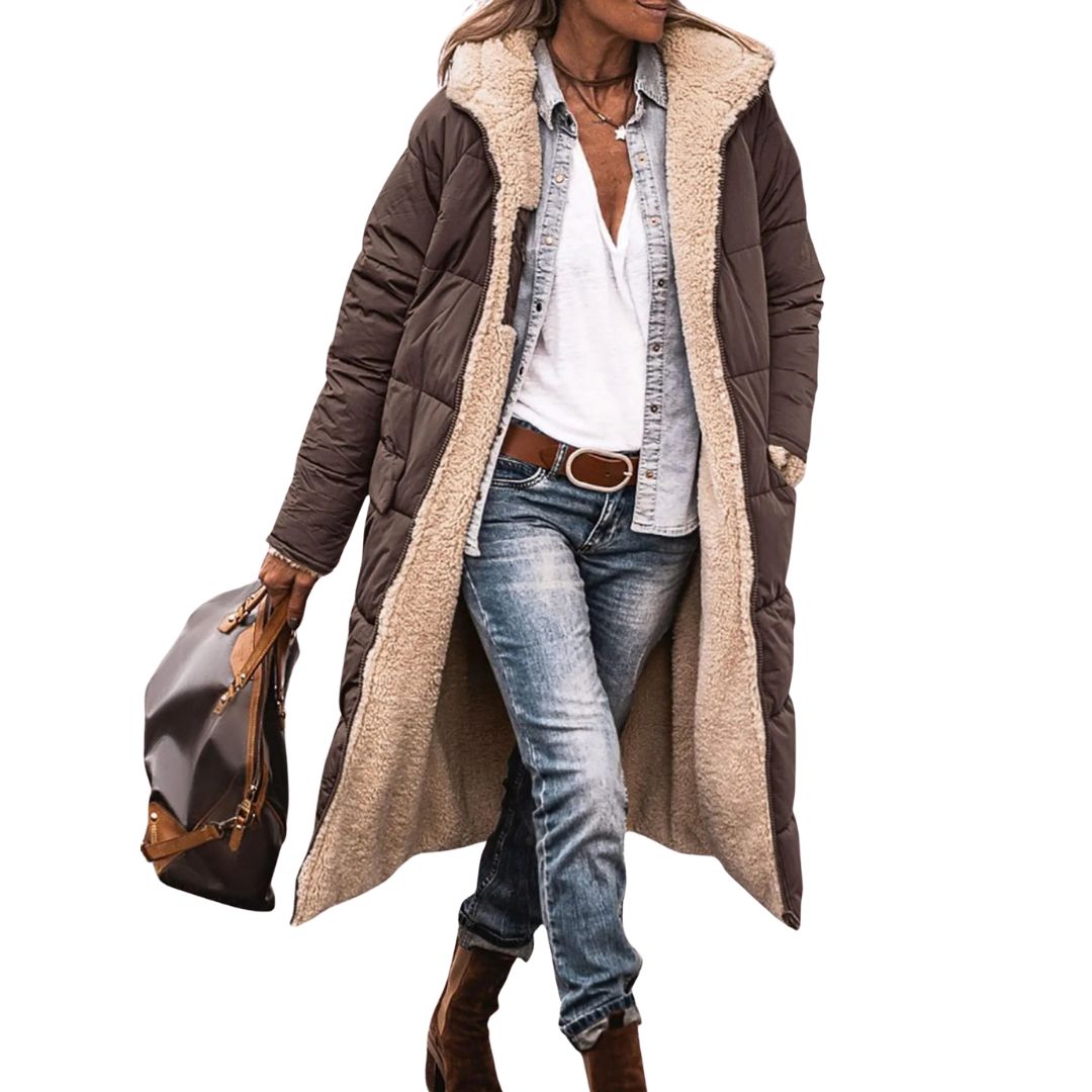 Fairford | Wendejacke mit Wattefüllung und Wollfutter