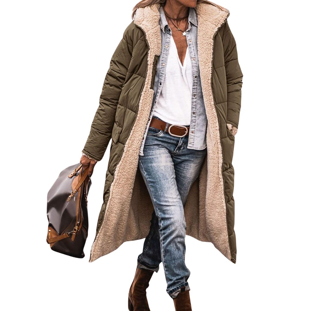 Fairford | Wendejacke mit Wattefüllung und Wollfutter