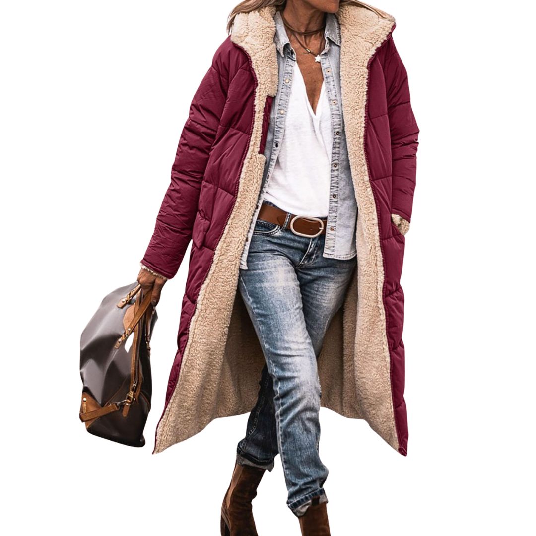 Fairford | Wendejacke mit Wattefüllung und Wollfutter