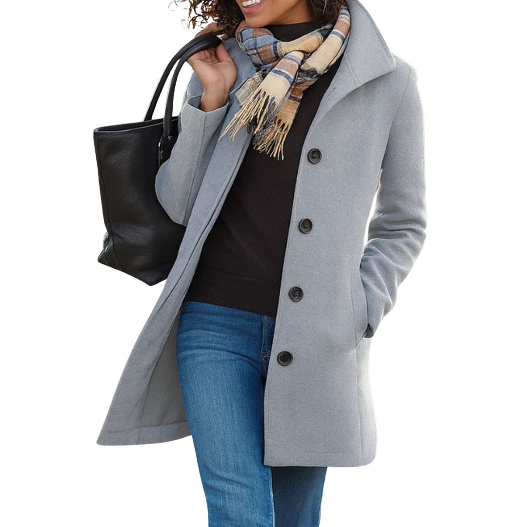 Elmsworth | Schmeichelhafter langer Mantel