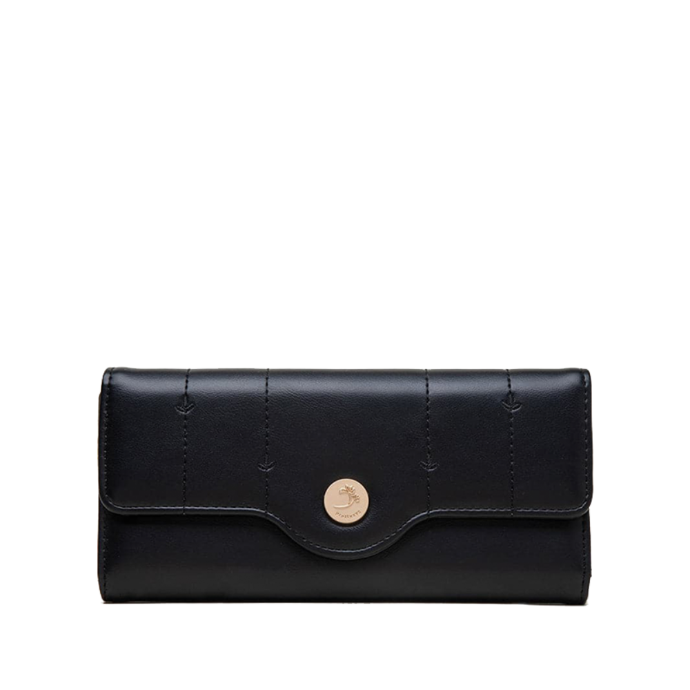 Münzfach – Elegante dreifach gefaltete Brieftasche