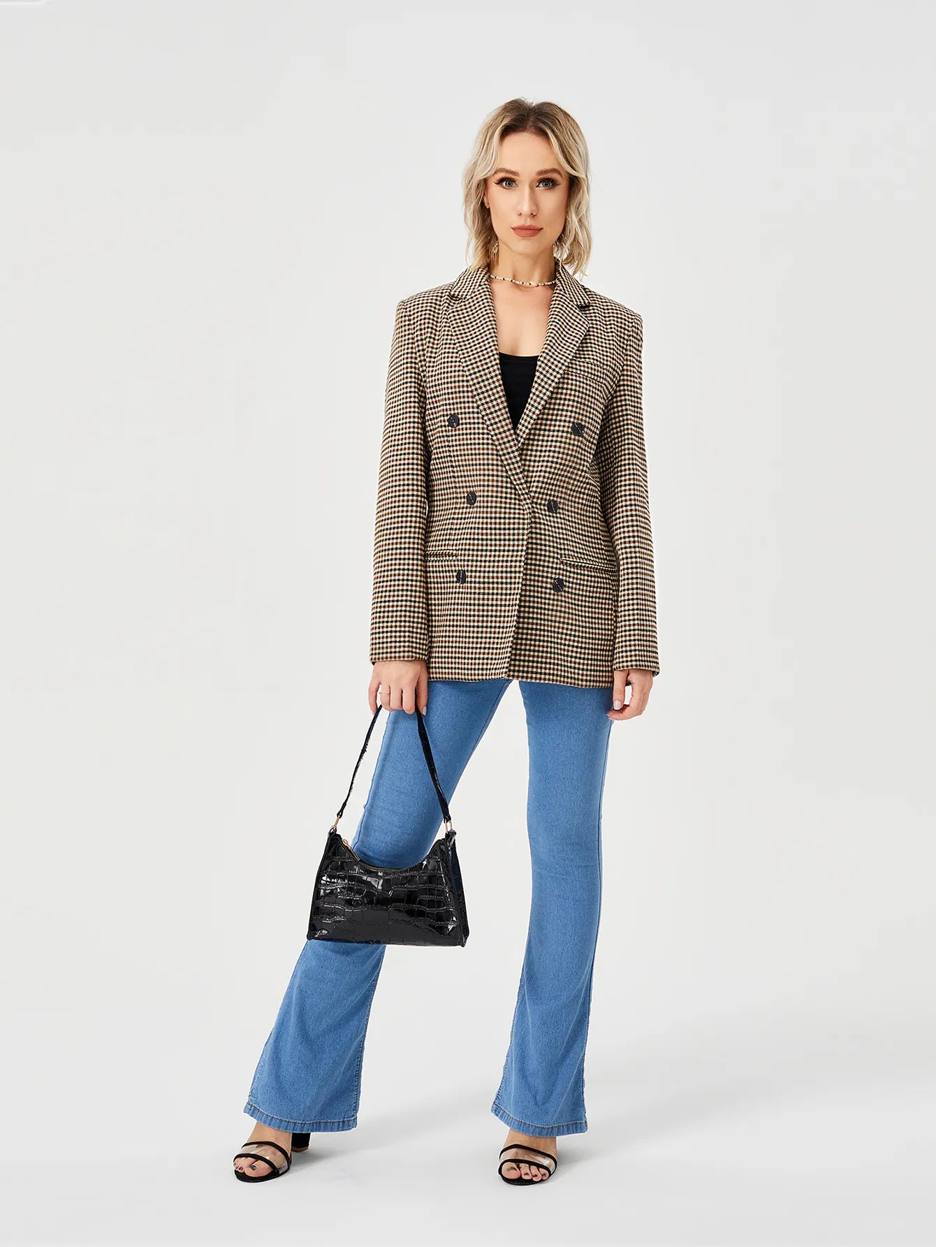 Sabine – Damenblazer Chic Tweed, Limitierte Edition