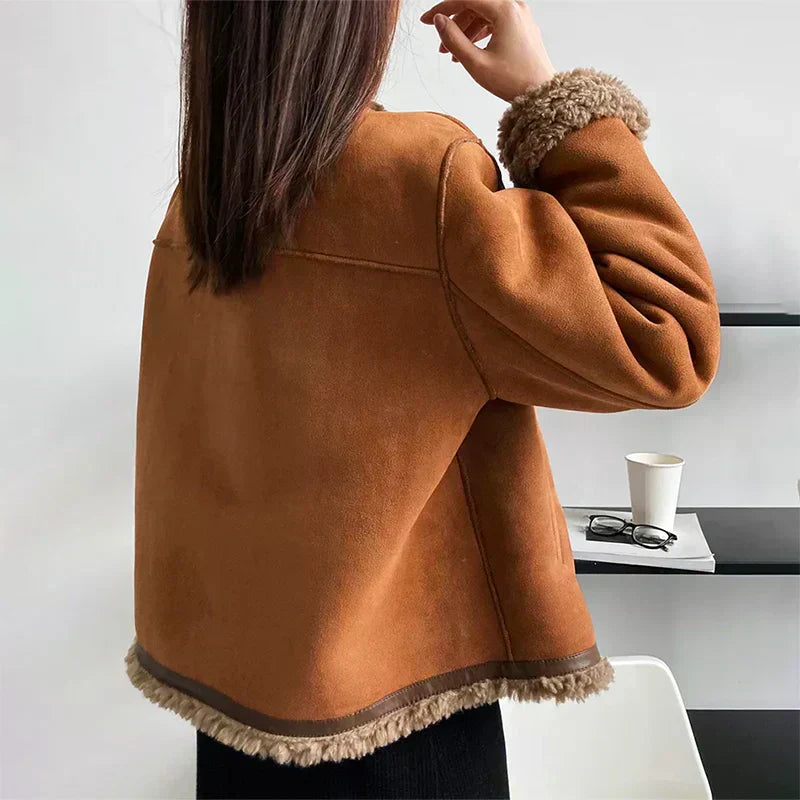 Beaumont | Damenjacke mit Schaffellfutter