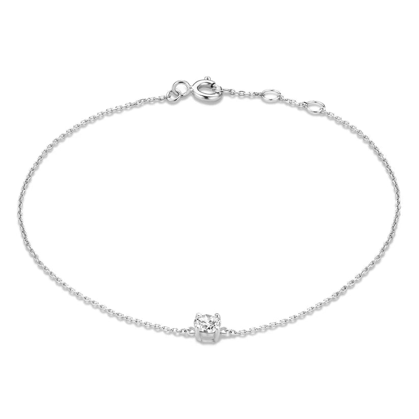 Cléa Moissanit-Stein-Armband | Gold
