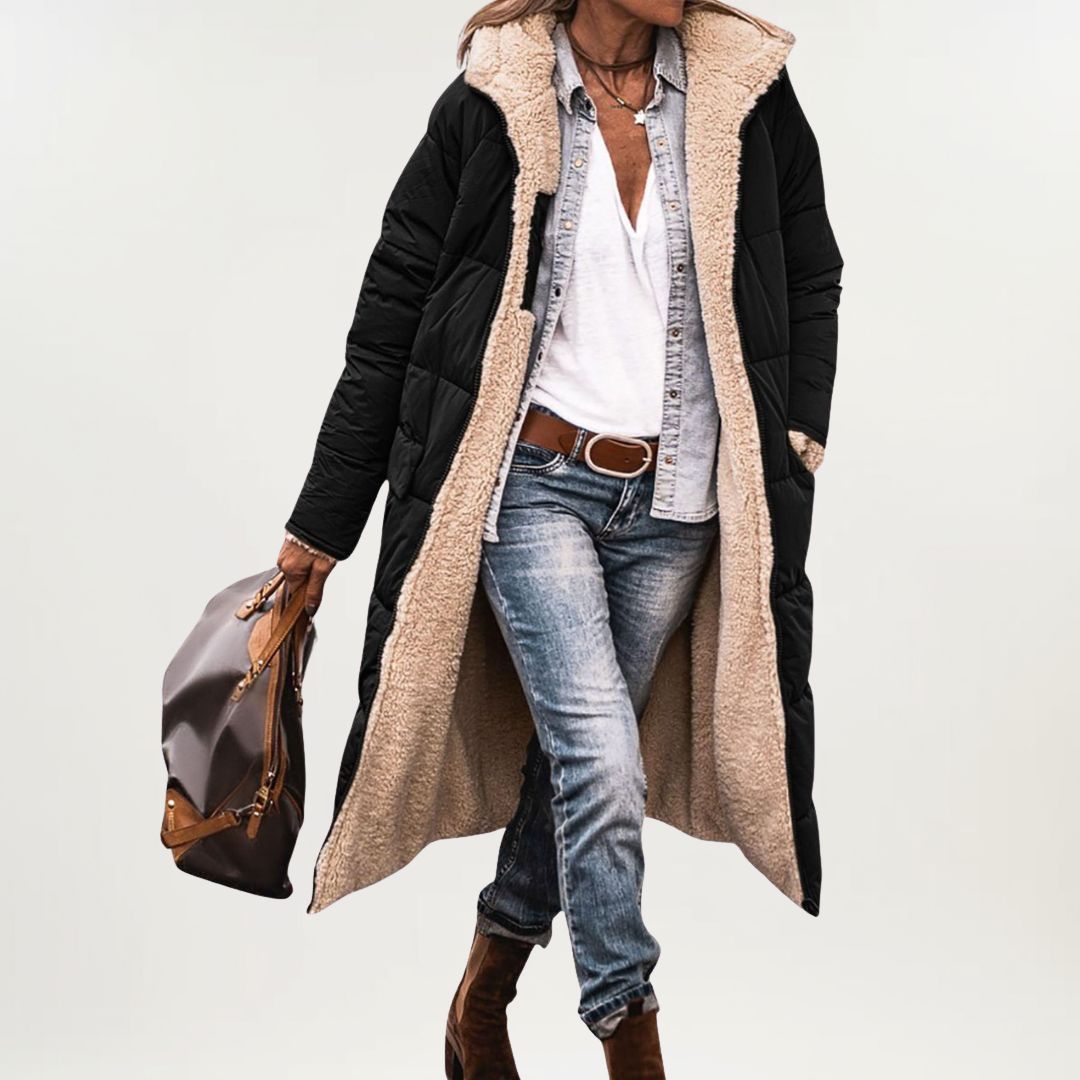 Fairford | Wendejacke mit Wattefüllung und Wollfutter