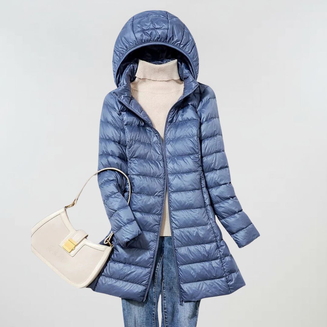 Henley | Leichte Daunenjacke