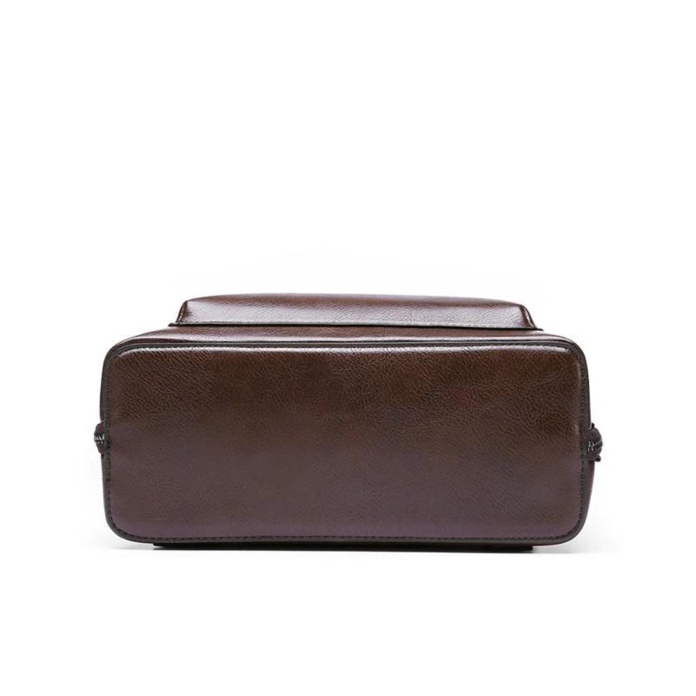 Klassischer Rucksack mit doppeltem Reißverschluss – elegantes Design