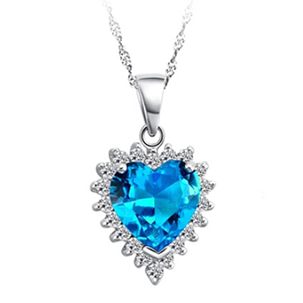 Saphira Vale Set | Weißgold