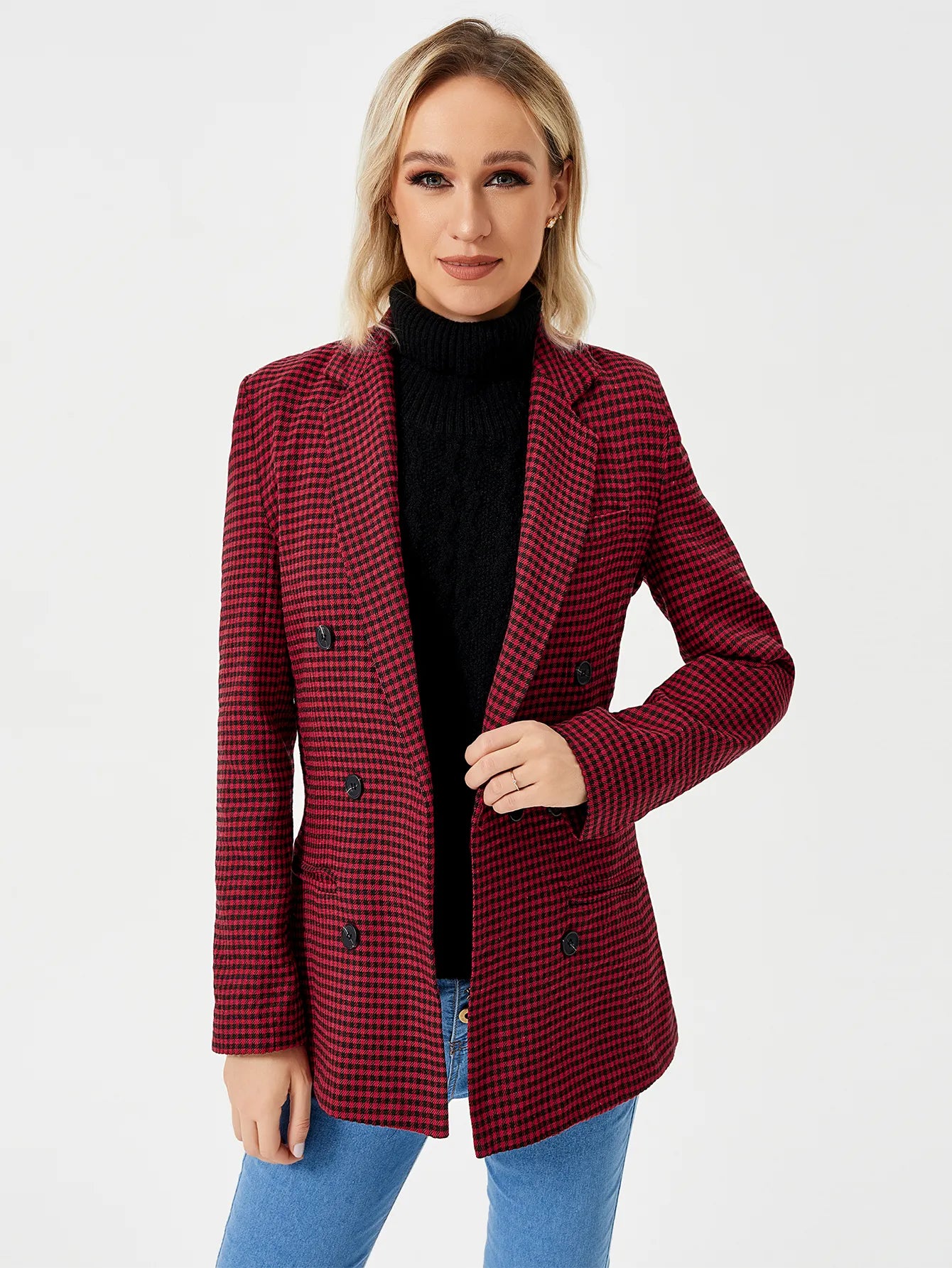 Sabine – Damenblazer Chic Tweed, Limitierte Edition