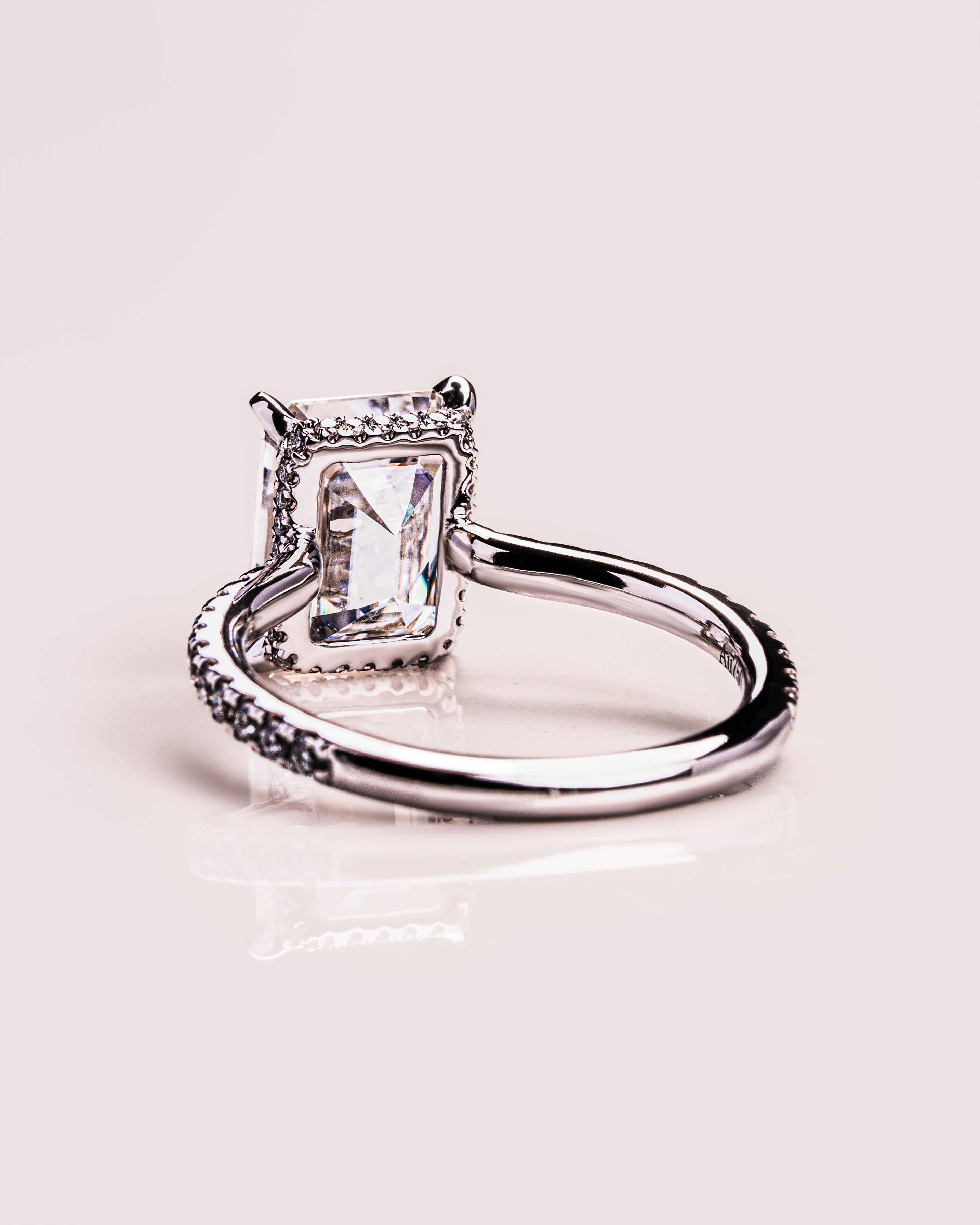 Jasmin (mit Pavé) – Smaragd | Silber