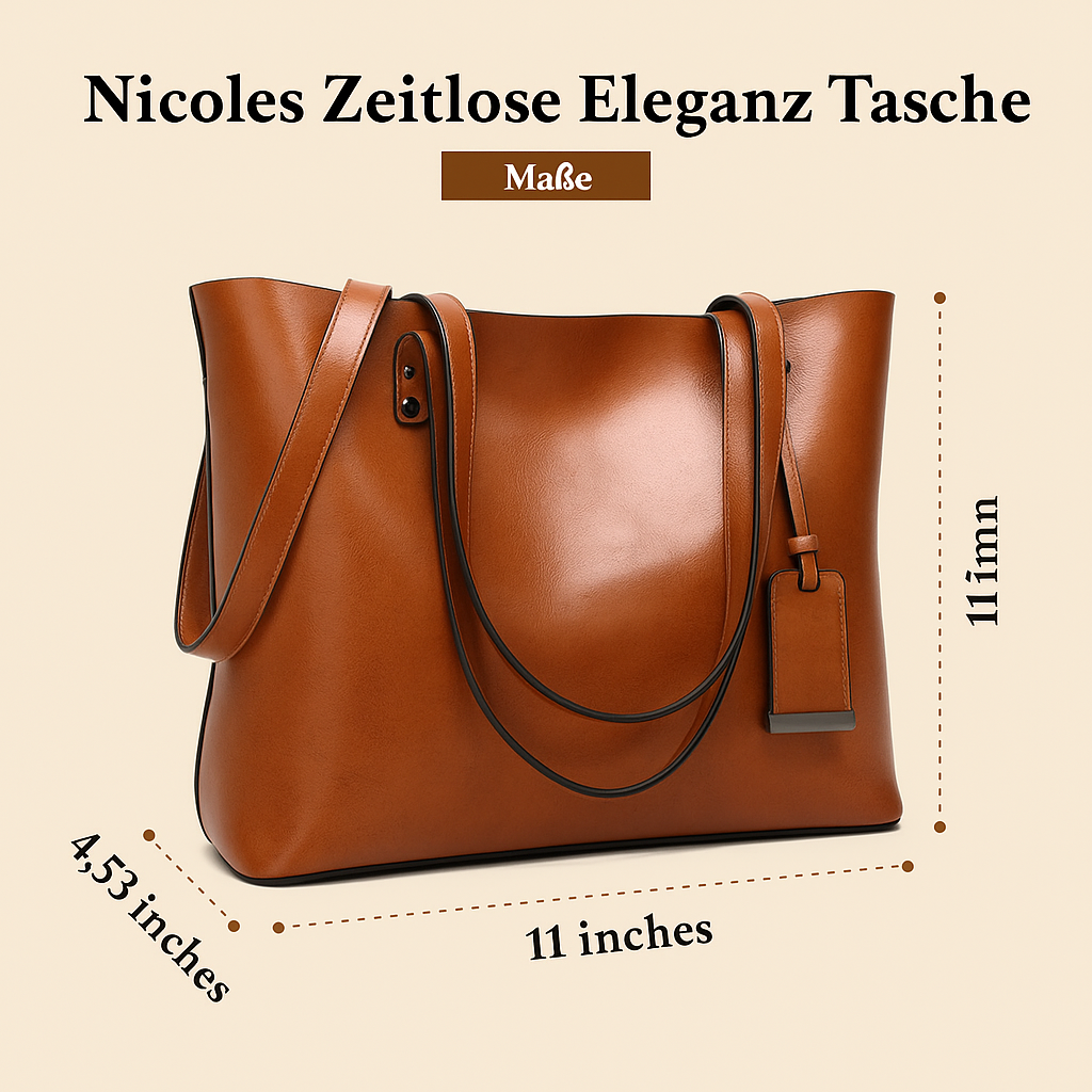 Nicoles Favorit | Zeitlose Schulterhandtasche