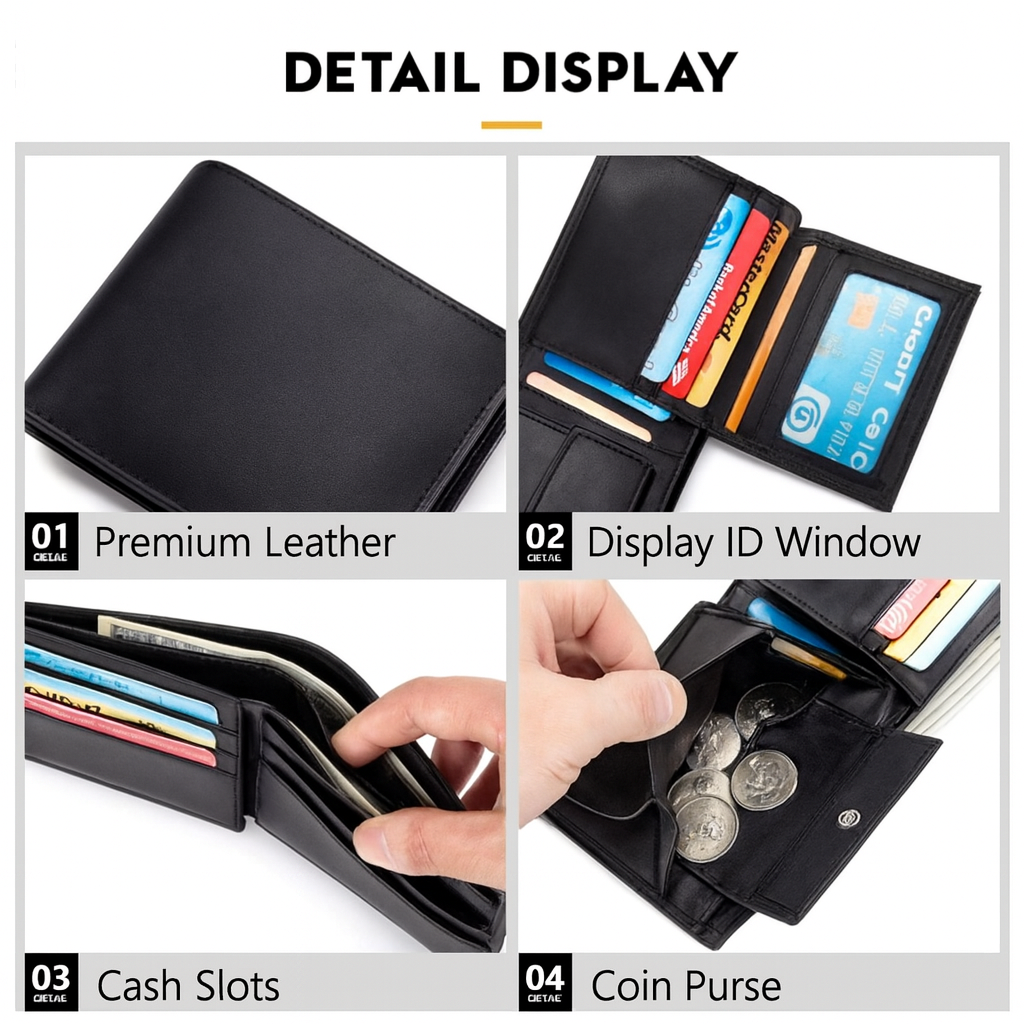 Atlas Slim RFID-Brieftasche