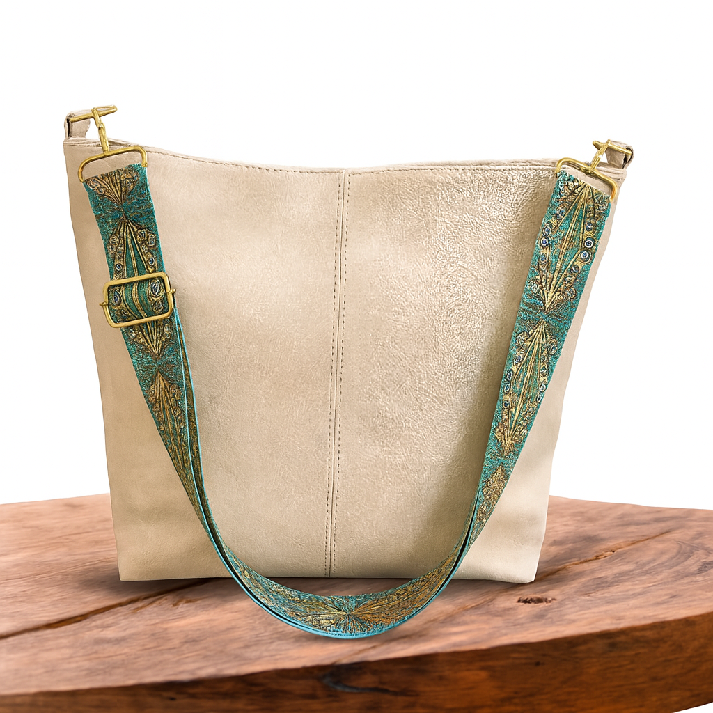 Chelseys Charme Schultertasche aus Leder