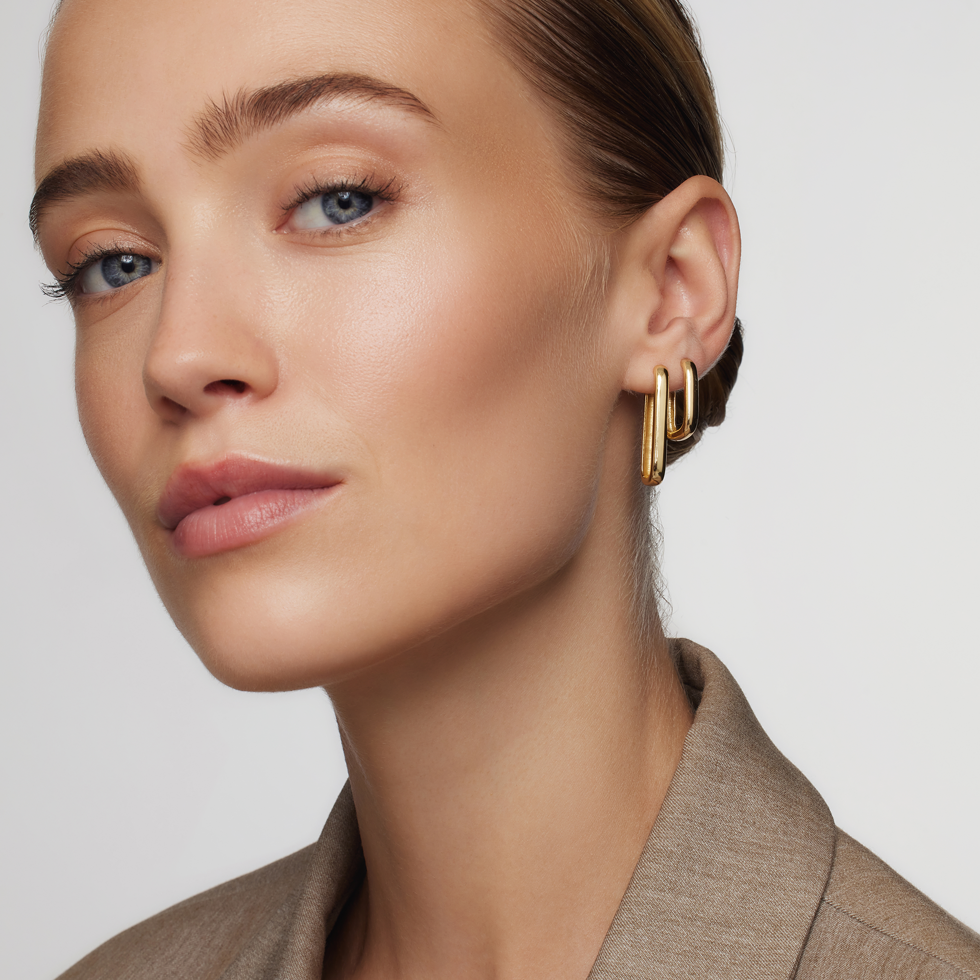 Große Icon Hoops | Gold