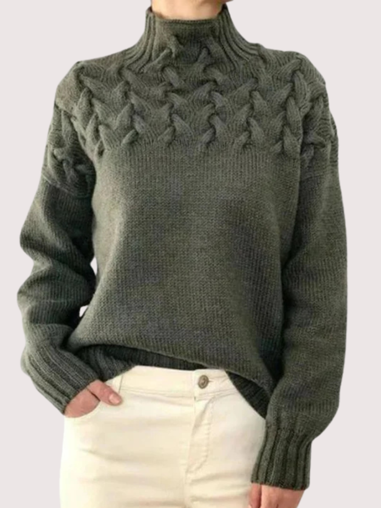 Selene Rollkrausenpullover