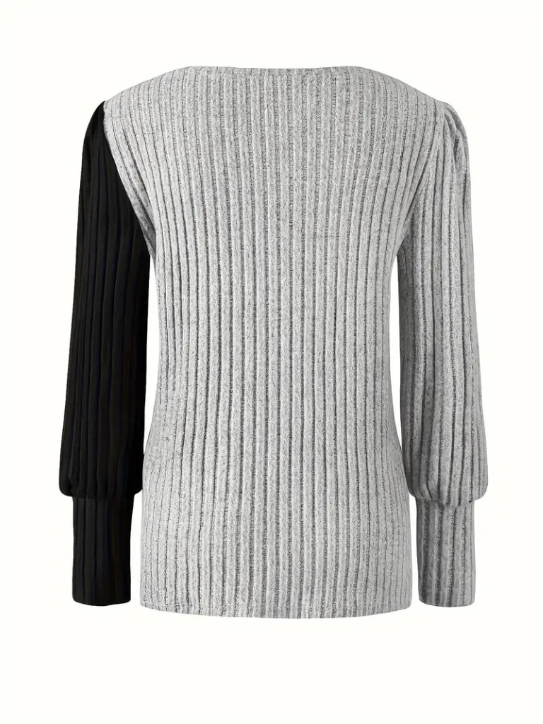 Kaia Lässiger Strick Langarmshirt