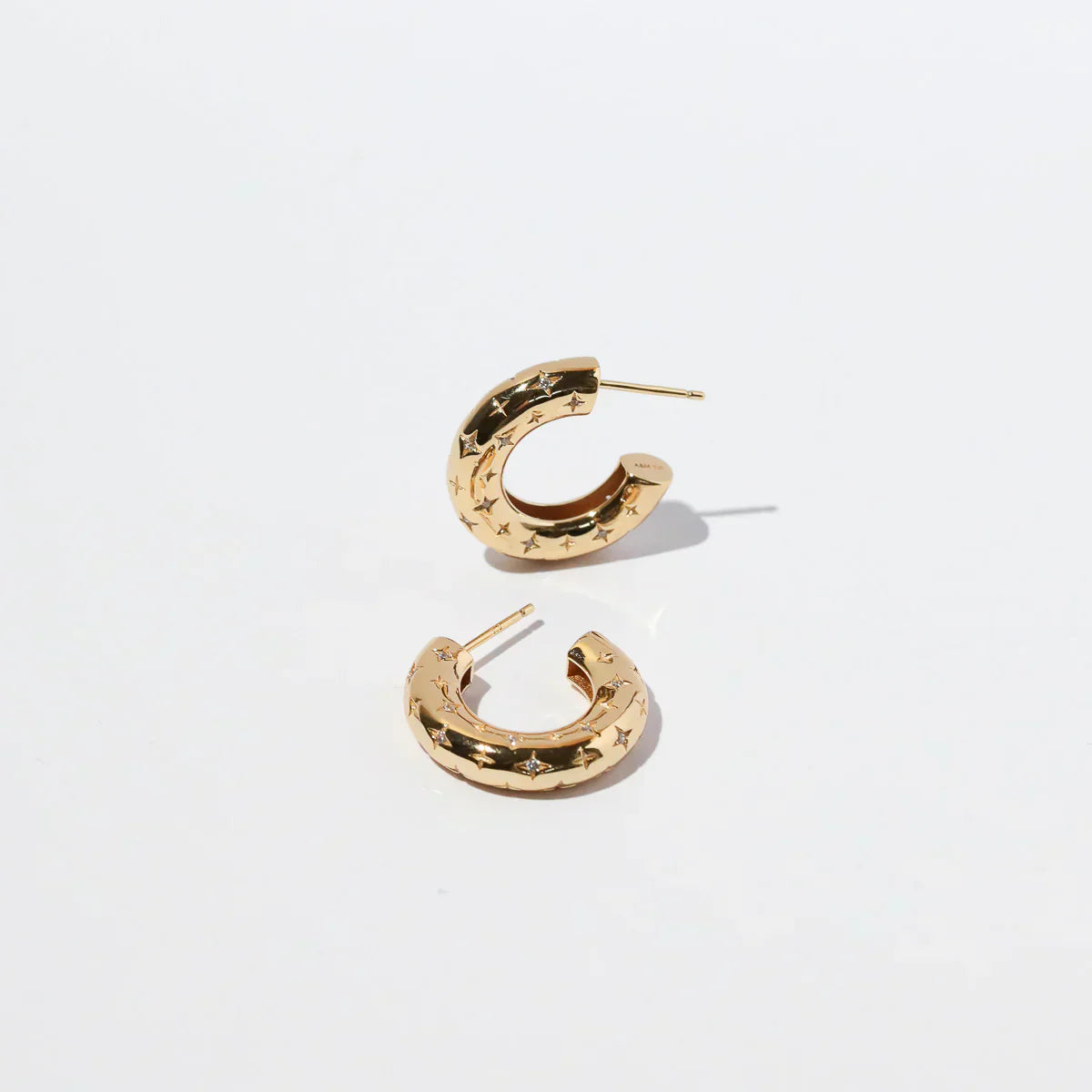 Cosmic Hoop-Ohrringe | Gold