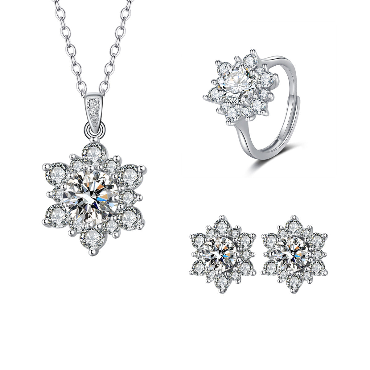 Eirlys Vianne Set | Weißgold