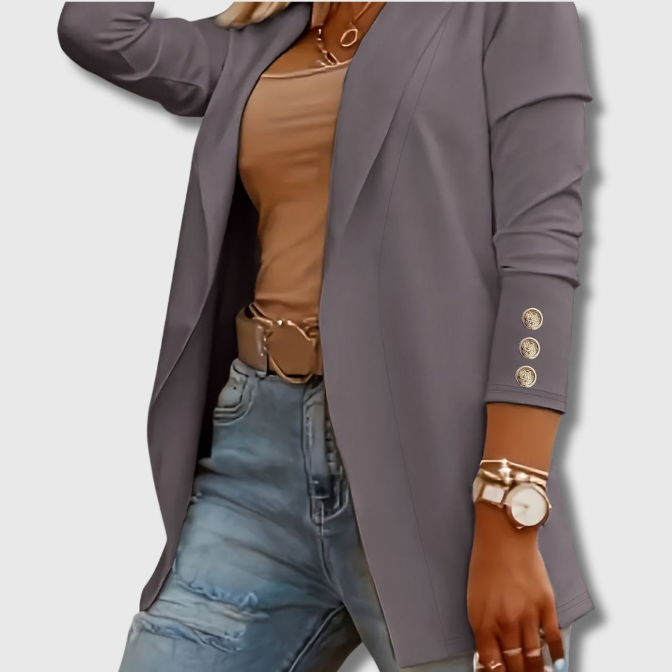 Noémie – Damenjacke Elegant Lang, Limitierte Edition