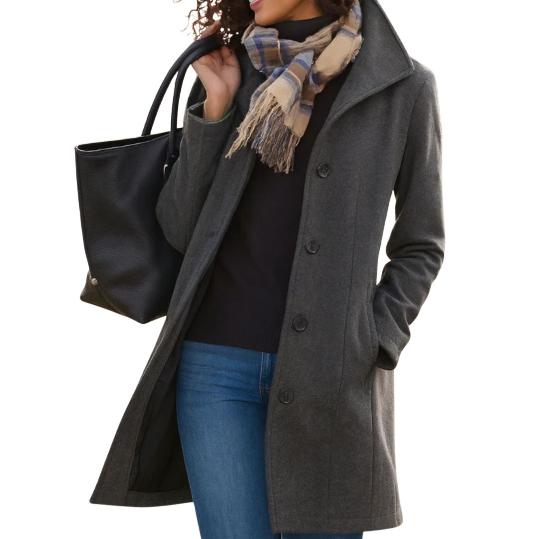 Elmsworth | Schmeichelhafter langer Mantel