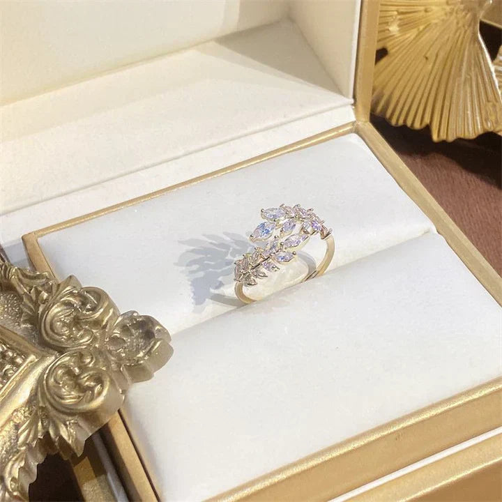 Goldener Lauria Coronata Ring