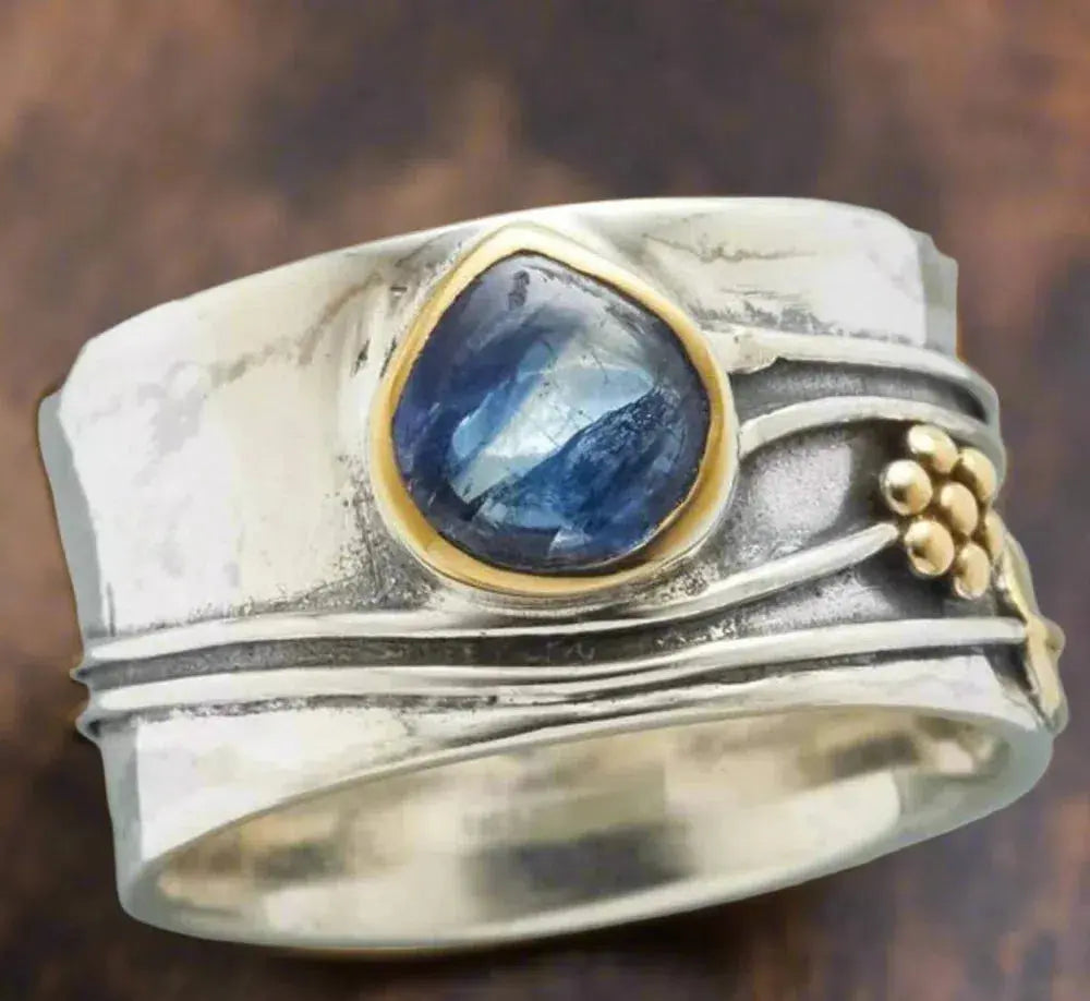 Bohemian Edelstein-Meditationsring