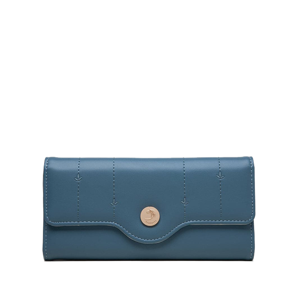 Münzfach – Elegante dreifach gefaltete Brieftasche