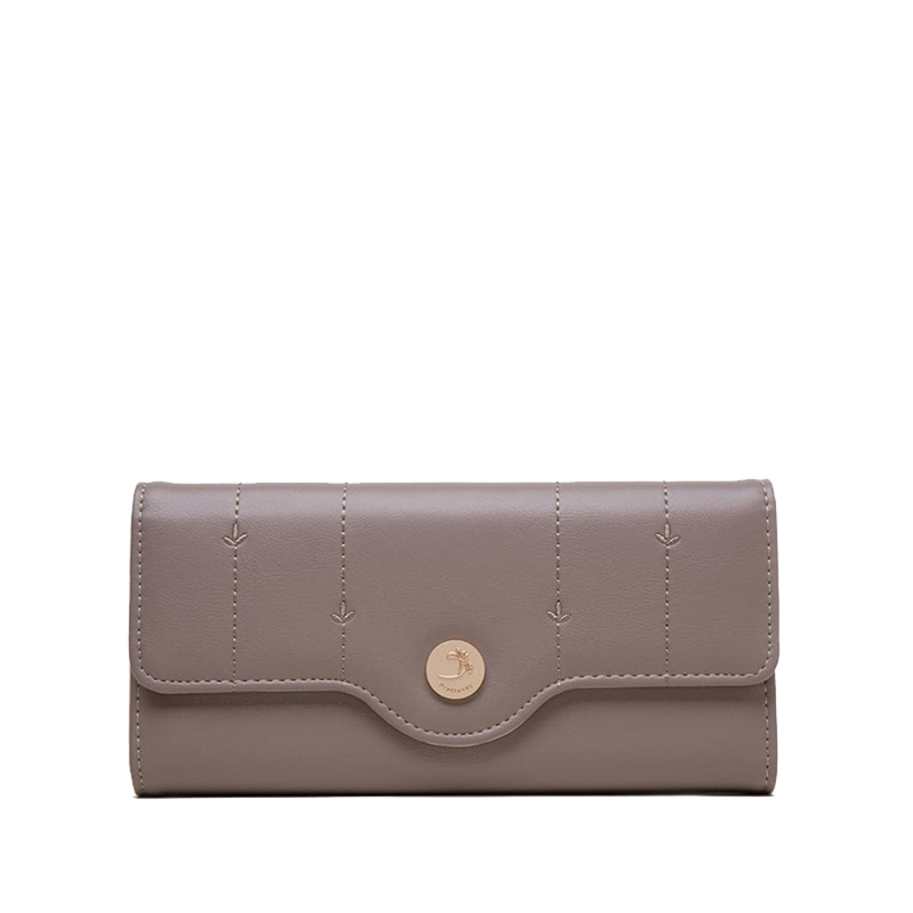Münzfach – Elegante dreifach gefaltete Brieftasche