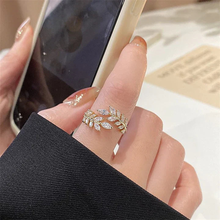 Goldener Lauria Coronata Ring