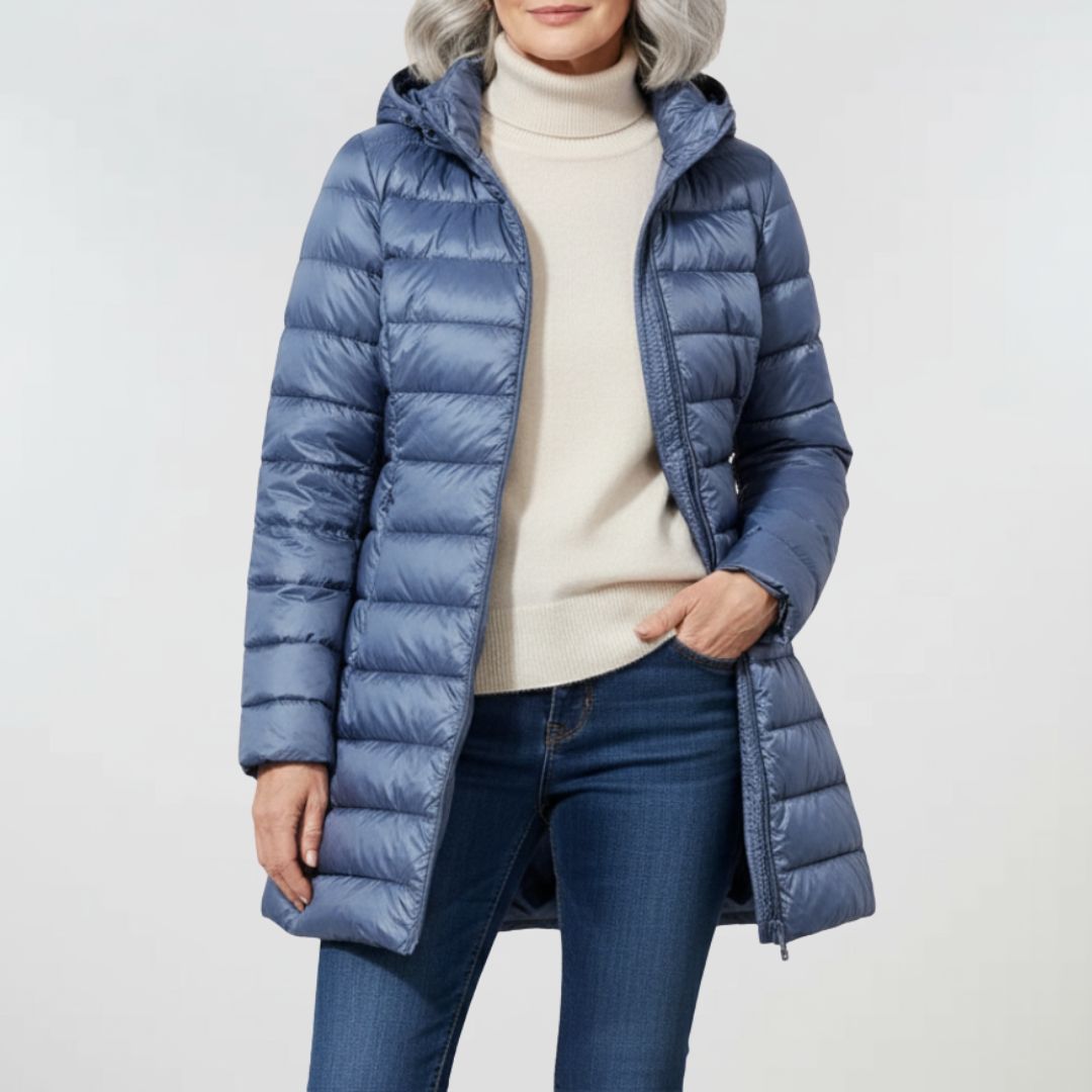 Henley | Leichte Daunenjacke